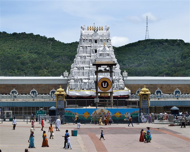 Entrance of Sri Venkateswara Swamy Temple, Tirumala